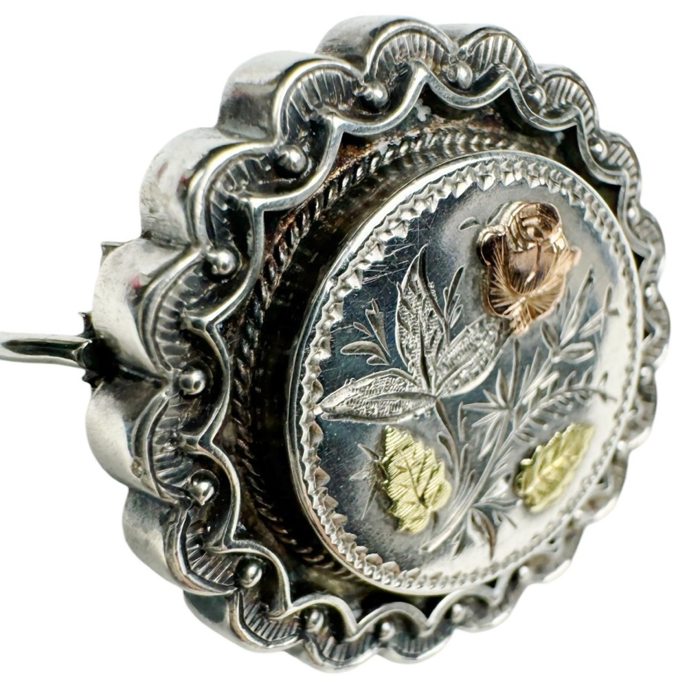 Silver Victorian Sweetheart Brooch - Picture 4 of 16